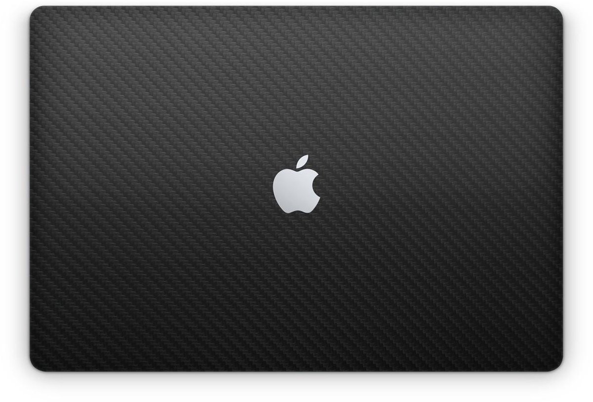 Macbook Pro 16’’ Carbon Zwart Skin [2019-2020] - 3M Wrap